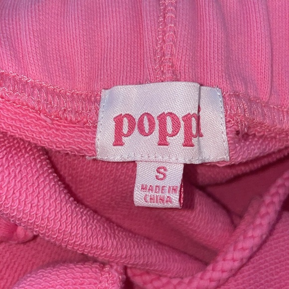 Viral Poppi Soda The Birthday Suit Full Sweatset in Pink Top and Bottom - Picture 10 of 10